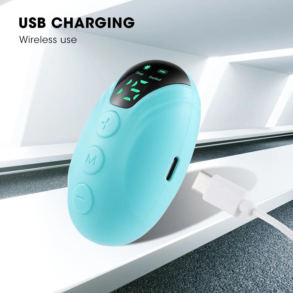 Smart Sleep Instrument Anxiety Relief Neuro Sleep Nerves Insomnia Soothe Device Healthy Pulse Stimulation Hand Held Sleeping