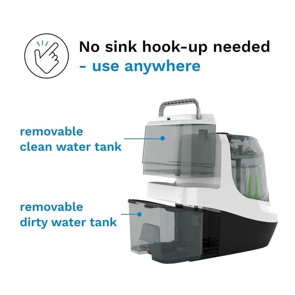 Hot sale.Bottle Washer Pro - Baby Bottle Washer, Sterilizer + Dryer - All in One Machine Cleans Bottles, Pump Parts, & Sippy Cup