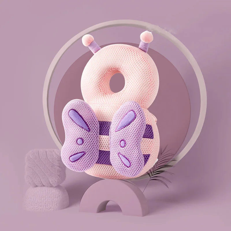 Baby Head Protector Backpack Pillow For Kids 1-3Y Toddler Children Soft PP Cotton Protect The Back Of The Brain Security Pillows