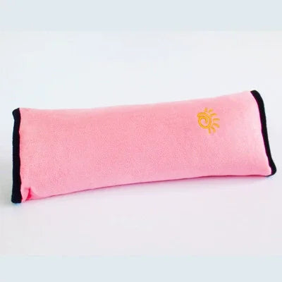 Universal Car Seat Belt Pillow for Kids Adjust Shoulder Toddler Head Protector Baby Sleeping Seatbelt Positioner Plush Cover Pad